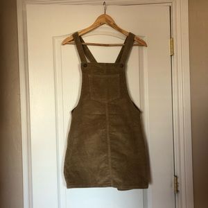 Blue Spice Overalls Dress Size 3 Corduroy